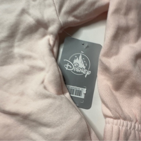 Beauty Is Found Within XL Women's Disney Crop Sweatshirt Ombre Belle Pink NEW - Picture 12 of 12